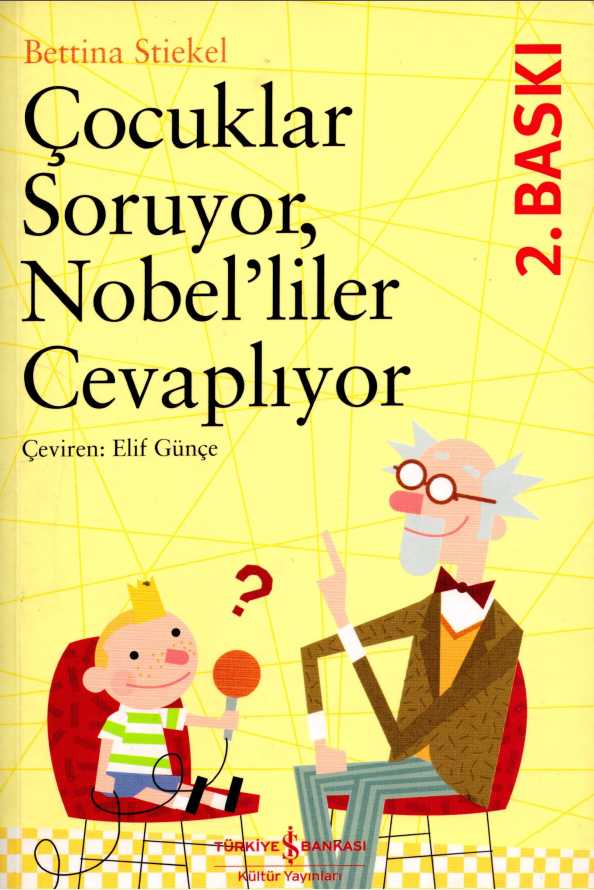 Çocuklar Soruyor Nobel'liler Cevaplıyor Kitap Kapağı